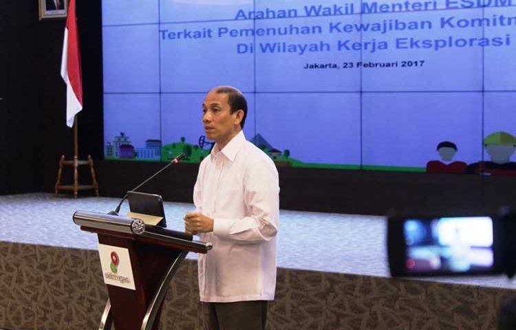 Wamen Ingatkan Kontraktor KKS Penuhi Komitmen Eksplorasi