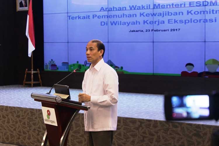 Wamen Ingatkan Kontraktor KKS Penuhi Komitmen Eksplorasi