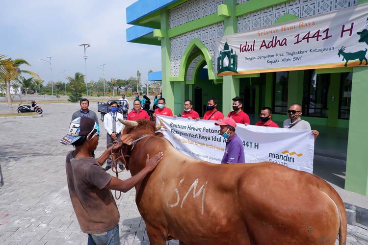 Pelaksanaan Qurban PT. Petrogas Jatim Utama