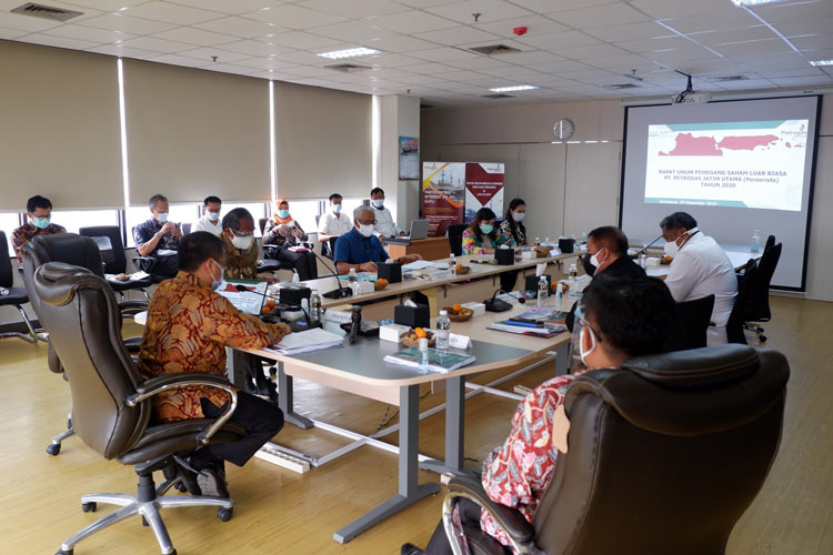 RUPS Luar Biasa Pengesahan RKAP PT. PJU Tahun 2021