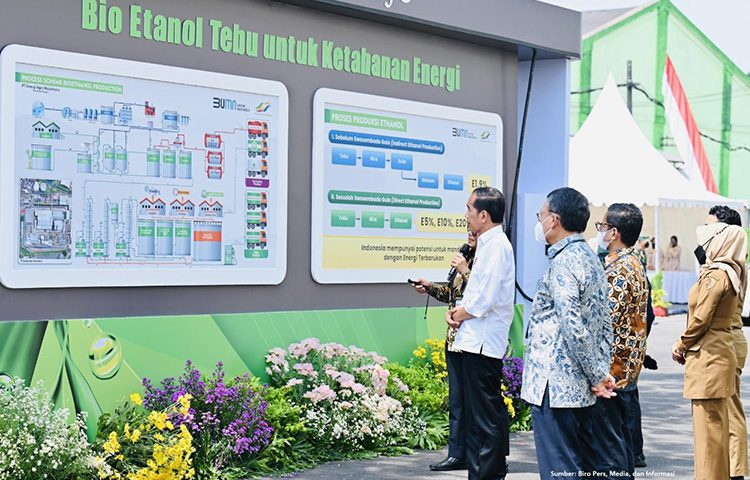 Presiden Jokowi Luncurkan Program Bioetanol Tebu