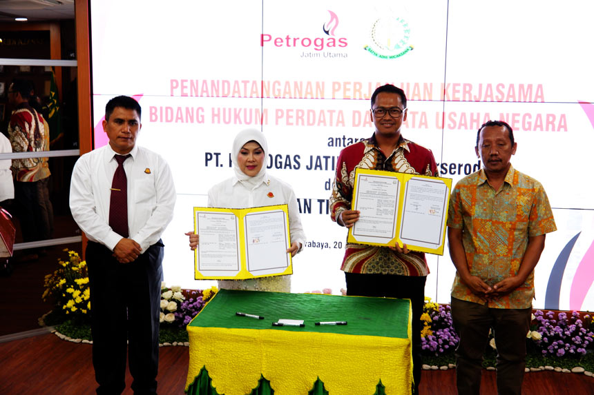 Kerjasama Hukum PT PJU dan Kejati Jatim Diperpanjang